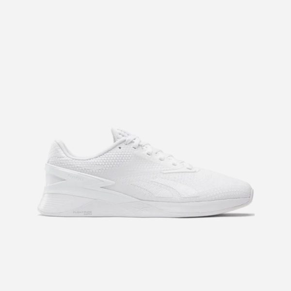 Training shoe legging in white